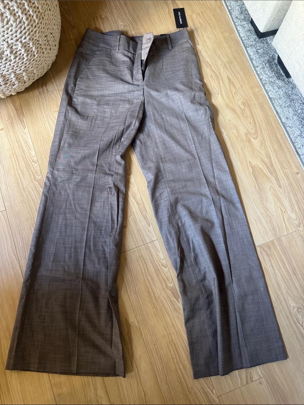 Kenneth Cole Flare Leg Mid Rise Pant